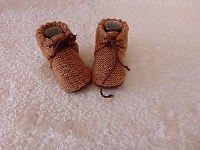 Detské topánky - Merino detské papučky - 16237818_