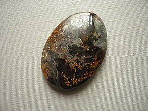 Minerály - Kabošon - pietersit 32 mm, č.48f - 16238412_