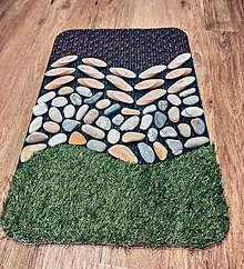 Úžitkový textil - Senzomotorický koberec Na vlne - 16239106_