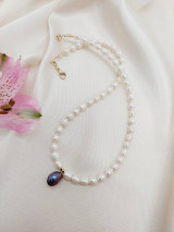 Náhrdelníky - Perlový náhrdelník - 16241669_
