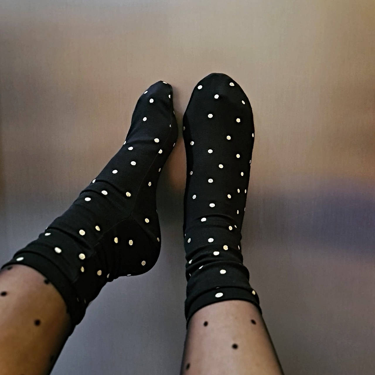 designové ponožky se zlatotiskem "CHRYSOTYPE" No.3