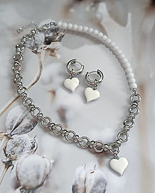 Sady šperkov - Set "Winter Dream" náušnice a náhrdelník - 16241519_