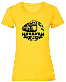 Topy, tričká, tielka - Karavan dámske (XS - Žltá) - 16241394_