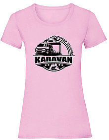 Topy, tričká, tielka - Karavan dámske (XS - Ružová) - 16241399_