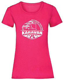 Topy, tričká, tielka - Karavan dámske (XS - Ružová) - 16241425_