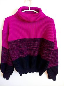Mikiny - Pletený pulover - 16242480_