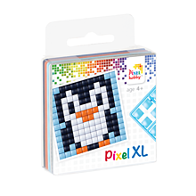 Iný materiál - Tučniak - fun pack XL pixel - 16243523_