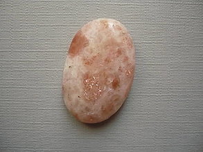Minerály - Kabošon - sluneční kámen 30 mm, č.21f - 16243608_