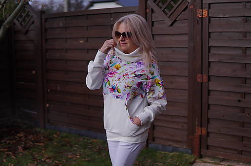 Mikiny - Romantická mikina - 16244171_