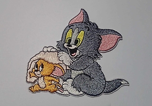 Galantéria - Nažehľovačka Tom a Jerry baby (NZ436) - 16246562_