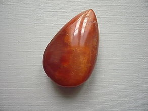 Minerály - Kapka - karneol 34 mm, č.25f - 16246016_