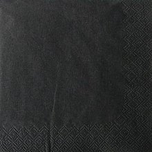 Papier - Čierna servítka - 16246474_