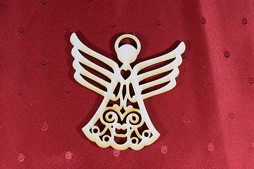 Dekorácie - Anjel drevený na ďalšiu tvorbu 1 - 16244861_