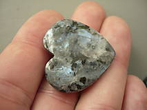 Minerály - Kabošon - larvikit 30 mm, č.1f - 16248759_
