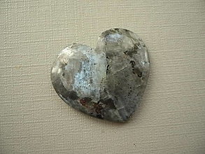 Minerály - Kabošon - larvikit 30 mm, č.11f - 16248777_