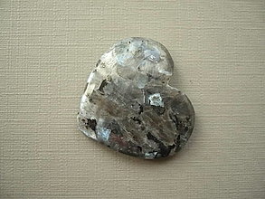 Minerály - Kabošon - larvikit 29 mm, č.19f - 16248789_