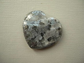 Minerály - Kabošon - larvikit 28 mm, č.20f - 16248791_