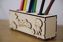 Detské doplnky - Stojan na ceruzky „pastelkovník“ - 16248087_