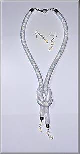 Sady šperkov - Set náhrdelník + náušnice - 16249757_