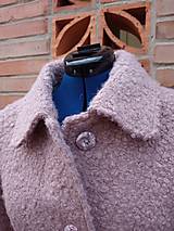 Bundy a kabáty - Zimný bukle kabát - 16250285_