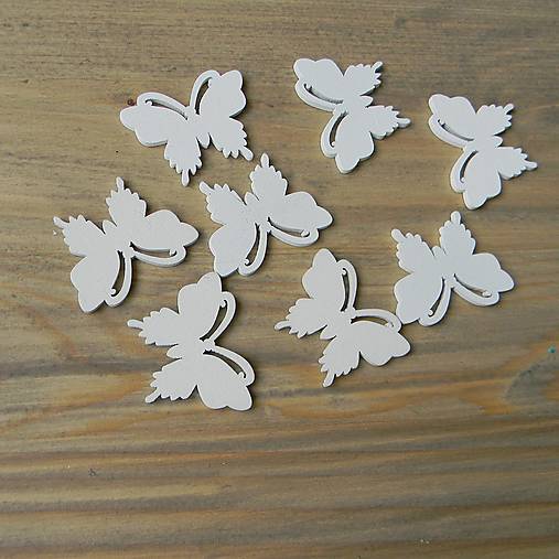 Polotovary - Motýlik - preglejka - 1ks - 16249442_