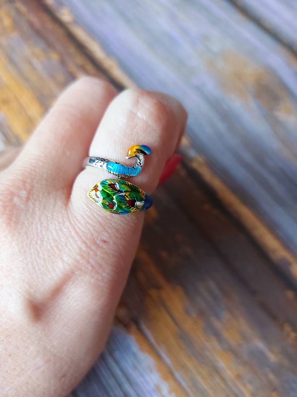 Funkčný prsteň na držanie priadze