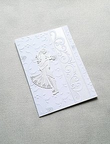 Papiernictvo - svadobná gratulačná pohľadnica - 16251908_