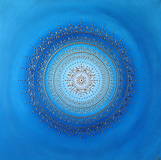 Mandala POKOJ V DUŠI (blue) 60 x 60