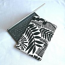 Na notebook - Puzdro black, white na 13" notebook - 16252212_