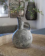 Nádoby - Dekoračný keramický džbán - 16253806_