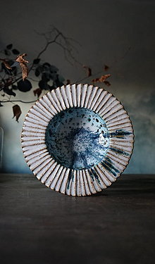 Nádoby - Dekoračný keramický tanier - 16254056_