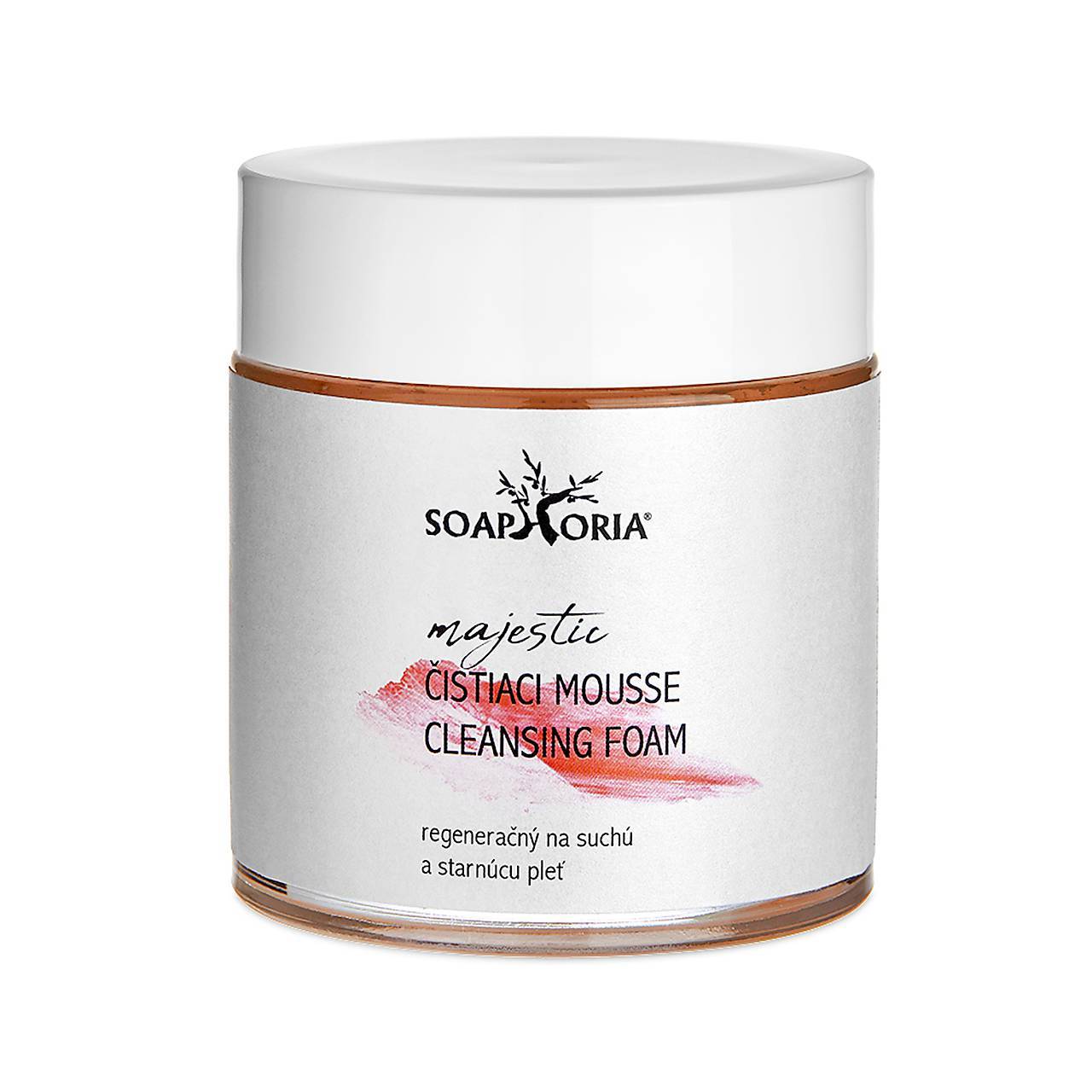Vyživujúci & regeneračný čistiaci mousse na suchú a starnúcu pleť Soaphoria