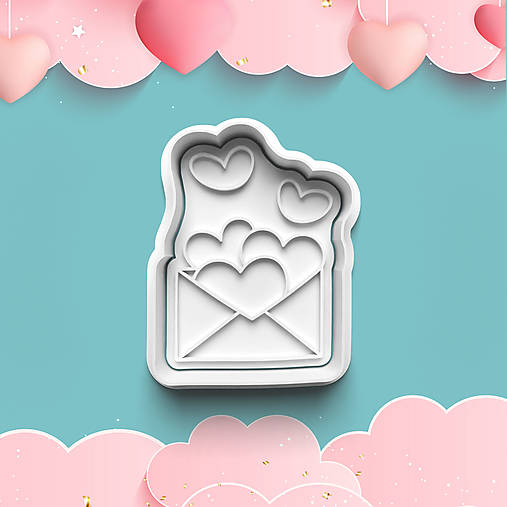 Príbory, varešky, pomôcky - Valentín – Vykrajovačky s pečiatkou 501 (Valentín – Vykrajovátko s pečiatkou 0501-3) - 16251339_