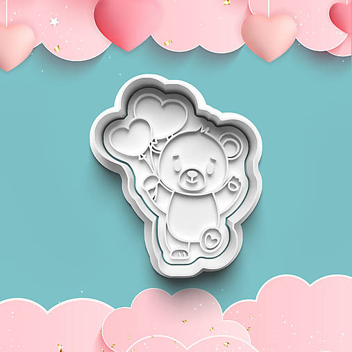 Príbory, varešky, pomôcky - Valentín – Vykrajovačky s pečiatkou 504 (Valentín – Vykrajovátko s pečiatkou 0504-2) - 16251355_