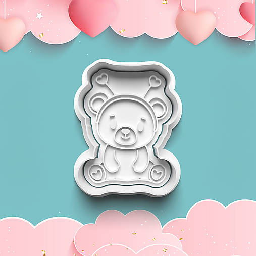 Príbory, varešky, pomôcky - Valentín – Vykrajovačky s pečiatkou 504 (Valentín – Vykrajovátko s pečiatkou 0504-4) - 16251357_