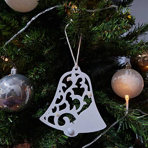 Ozdoba na vianočný stromček - zvonček