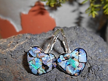 opals hearts in silver II