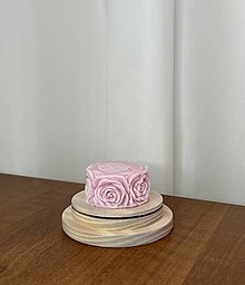 Darčeky pre svadobčanov - Svadobný vonný vosk - ružičkový kruh - 16254994_