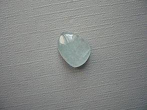 Minerály - Kabošon - akvamarín 12 mm, č.6Af - 16256712_