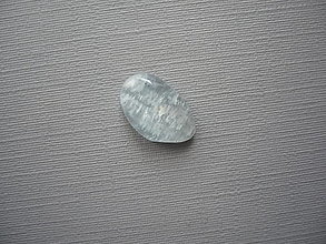 Minerály - Kabošon - akvamarín 13 mm, č.44Af - 16256791_