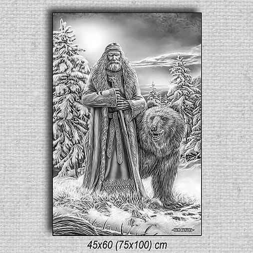 Obrazy - Obraz Veles 01 (75x100 cm - Čierna) - 16255715_