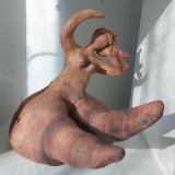 Sochy - Keramika, Jogínka - 16257827_