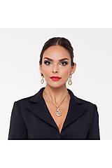 Náušnice - Crystal náušnice Anabelle - 16257362_