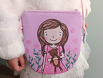 Detské tašky - Kabelka - dievčatko, ružové - 16258968_