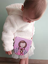 Detské tašky - Kabelka - dievčatko, ružové - 16258970_