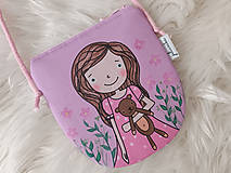 Detské tašky - Kabelka - dievčatko, ružové - 16258971_