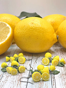 Náušnice - Náušnice citróniky* - 16261973_