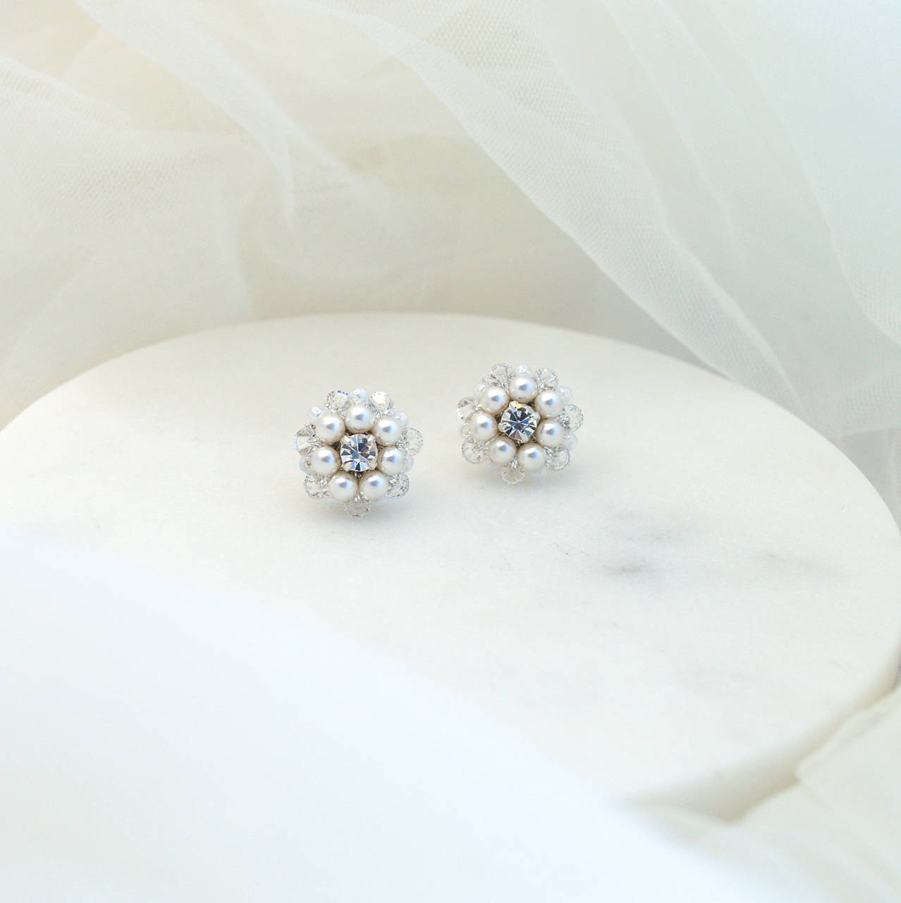 Napichovacie vintage náušnice