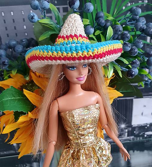 Sombrero pre Barbie