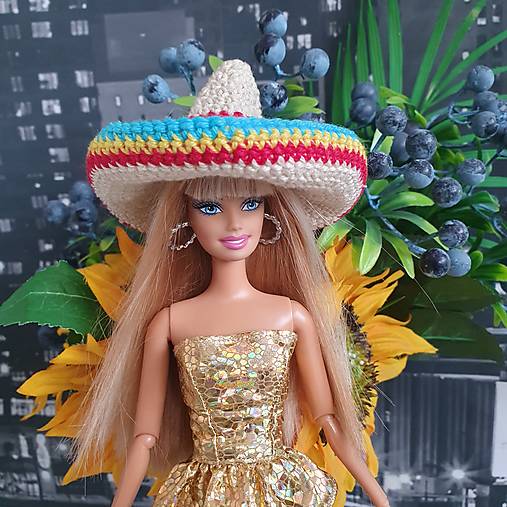 Sombrero pre Barbie